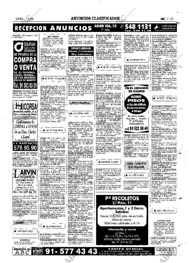 ABC MADRID 11-05-1998 página 121