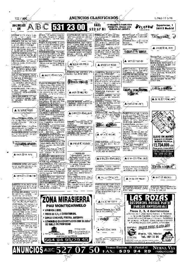 ABC MADRID 11-05-1998 página 122