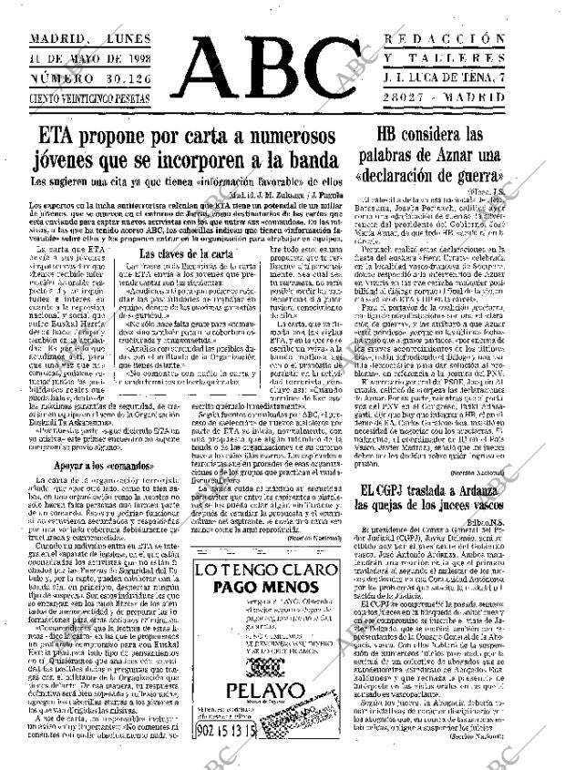 ABC MADRID 11-05-1998 página 13