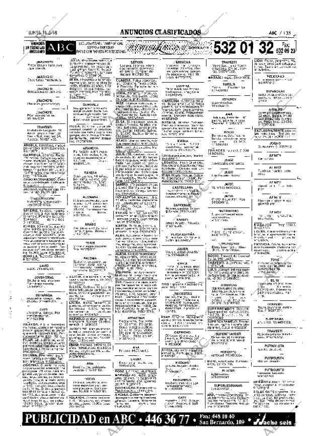 ABC MADRID 11-05-1998 página 135