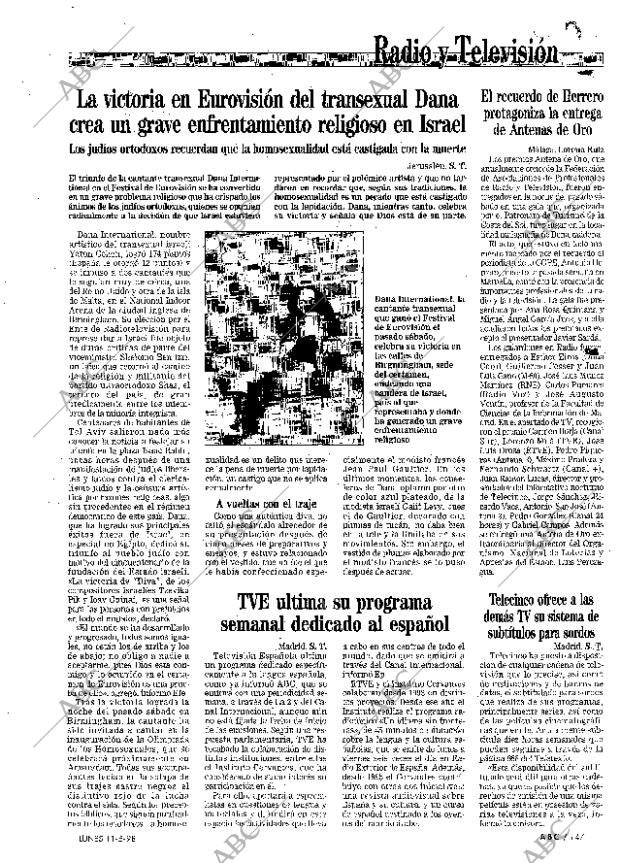 ABC MADRID 11-05-1998 página 147