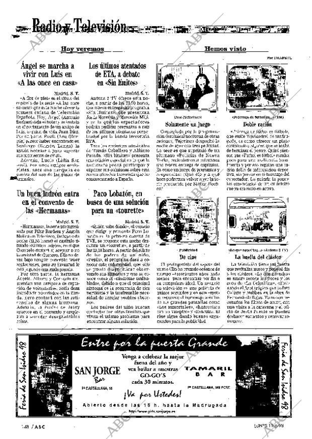 ABC MADRID 11-05-1998 página 148
