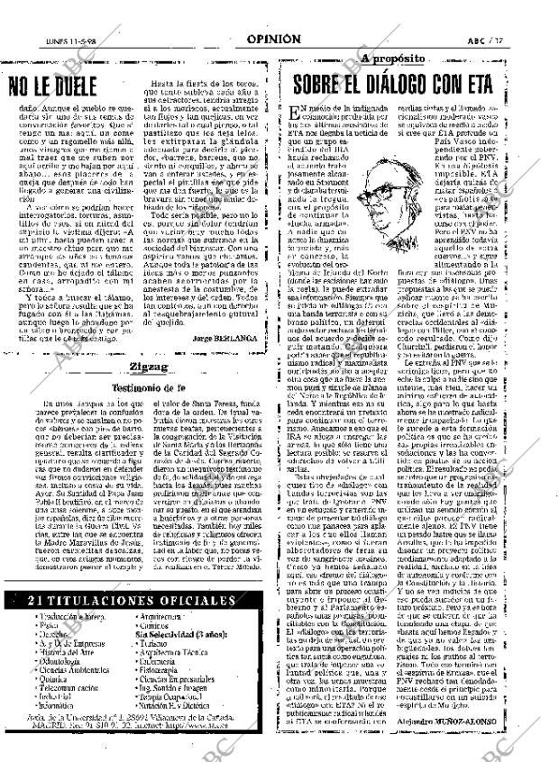 ABC MADRID 11-05-1998 página 17