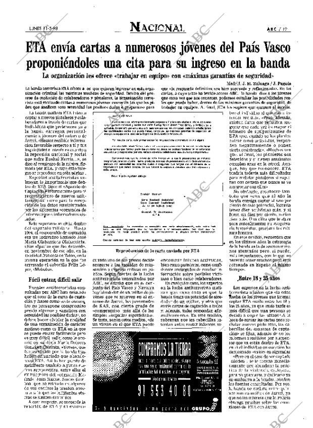 ABC MADRID 11-05-1998 página 19