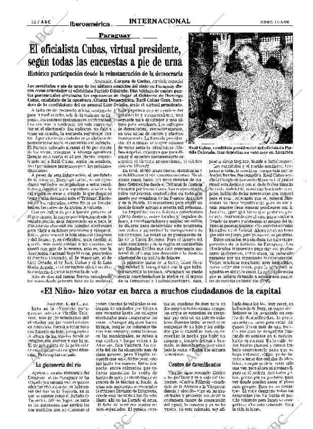 ABC MADRID 11-05-1998 página 32
