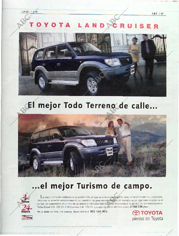 ABC MADRID 11-05-1998 página 39