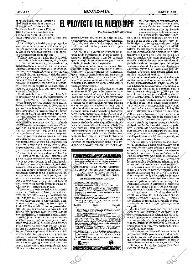 ABC MADRID 11-05-1998 página 42