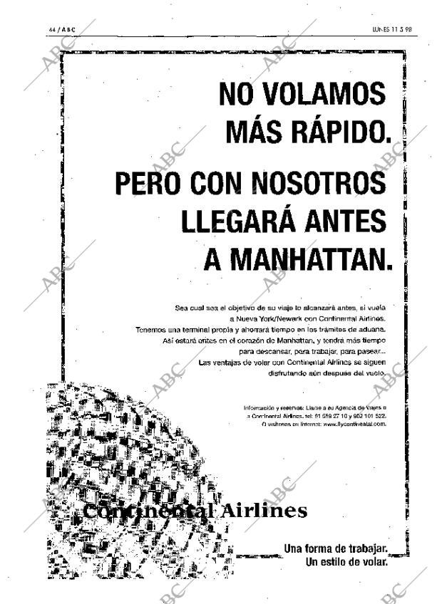 ABC MADRID 11-05-1998 página 44