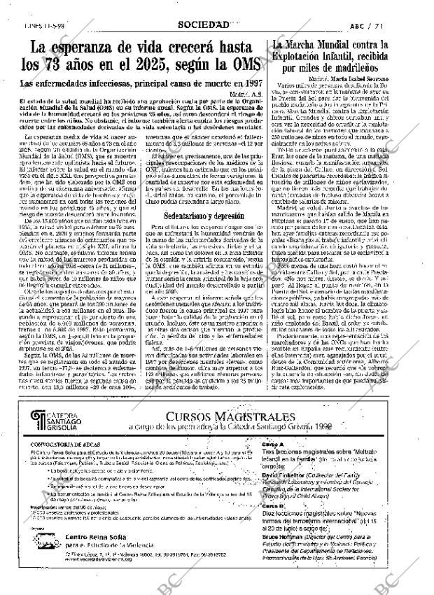 ABC MADRID 11-05-1998 página 71