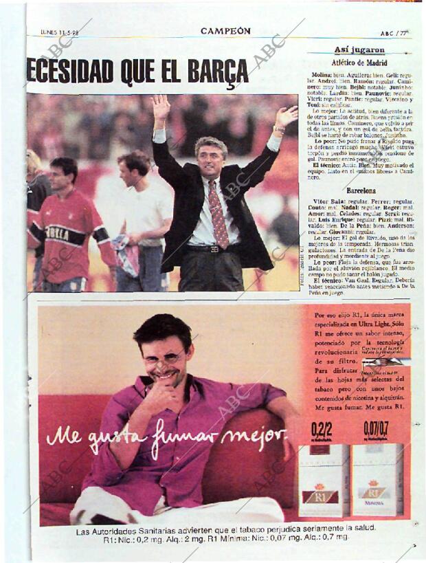 ABC MADRID 11-05-1998 página 77