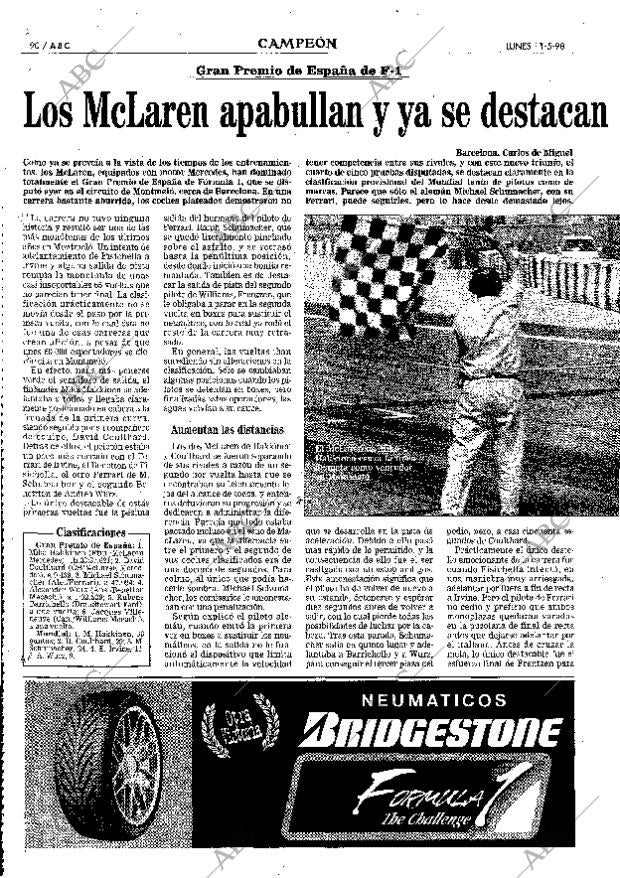 ABC MADRID 11-05-1998 página 90
