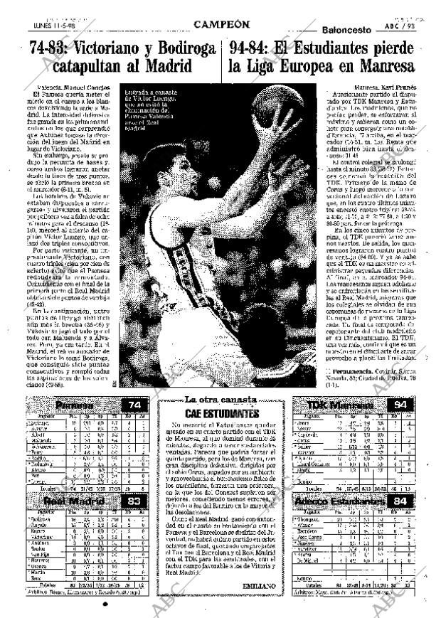 ABC MADRID 11-05-1998 página 93