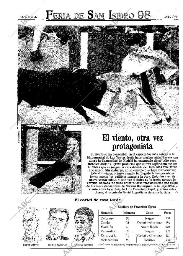 ABC MADRID 11-05-1998 página 99