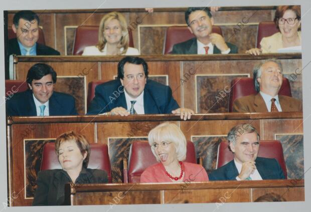 horizontal - El Grupo Popular durante el debate sobre el Estado dela Nación