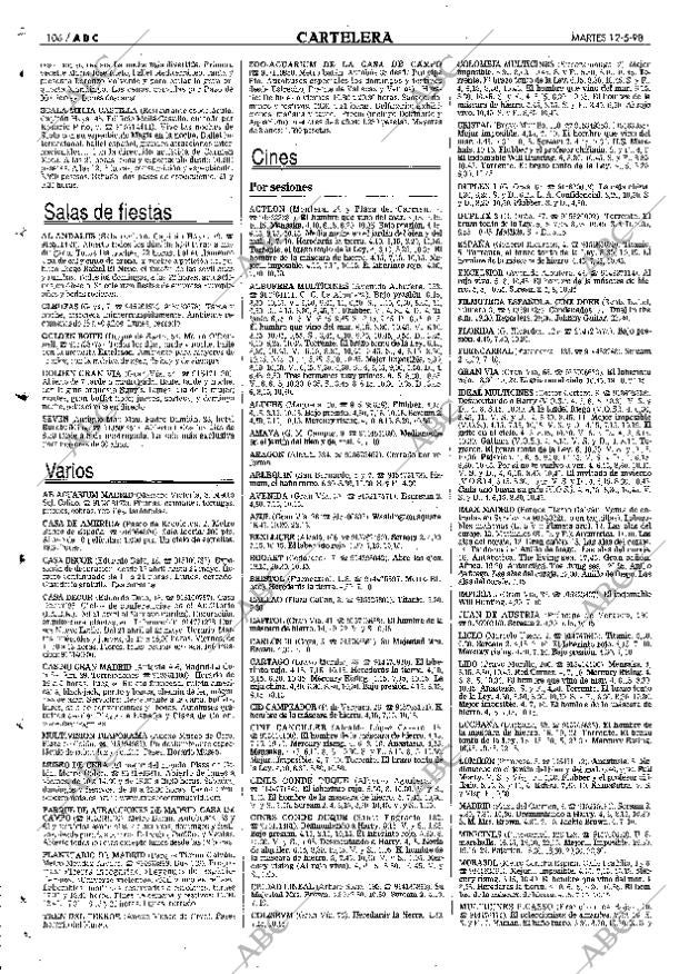 ABC MADRID 12-05-1998 página 106