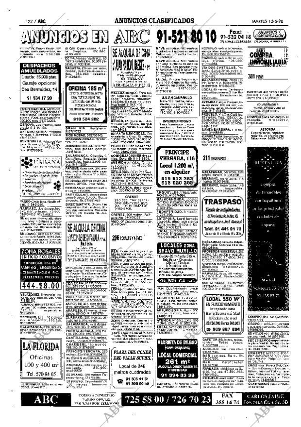 ABC MADRID 12-05-1998 página 122