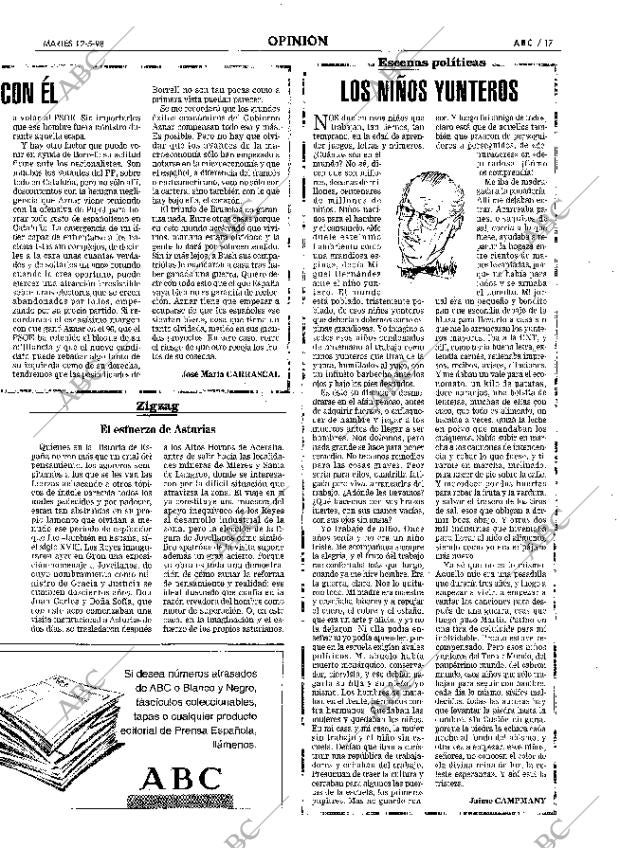 ABC MADRID 12-05-1998 página 17
