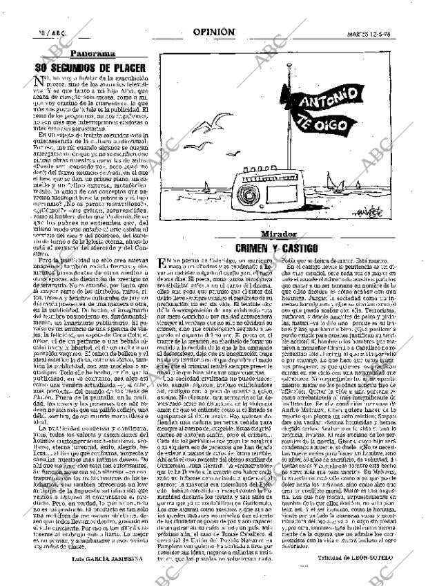 ABC MADRID 12-05-1998 página 18