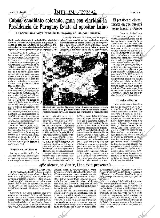 ABC MADRID 12-05-1998 página 31