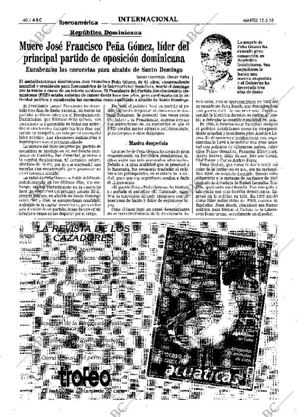 ABC MADRID 12-05-1998 página 40