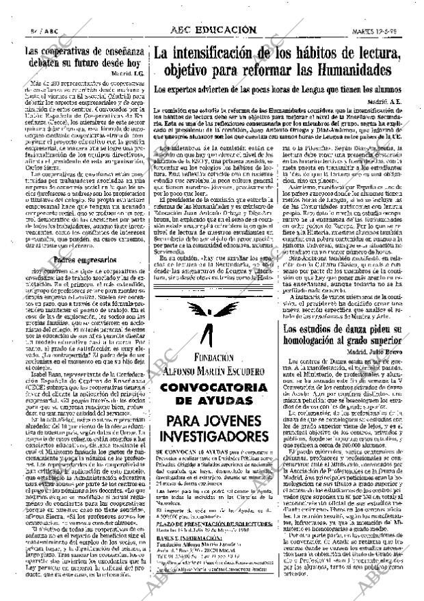 ABC MADRID 12-05-1998 página 84
