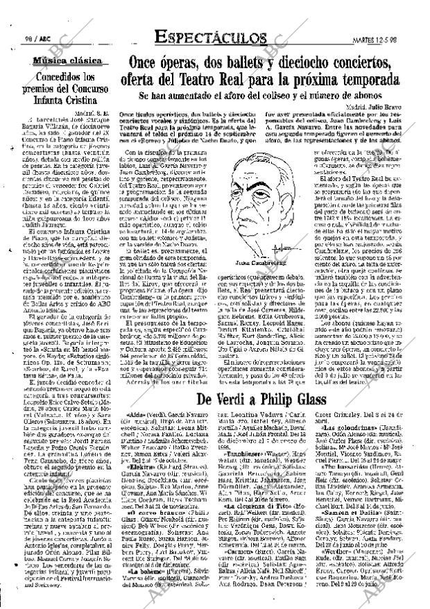 ABC MADRID 12-05-1998 página 98