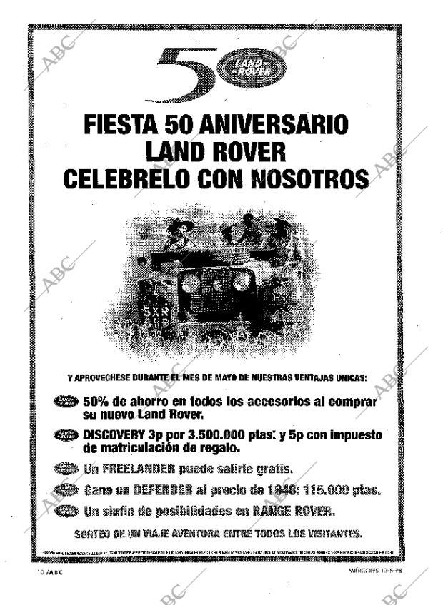 ABC MADRID 13-05-1998 página 10