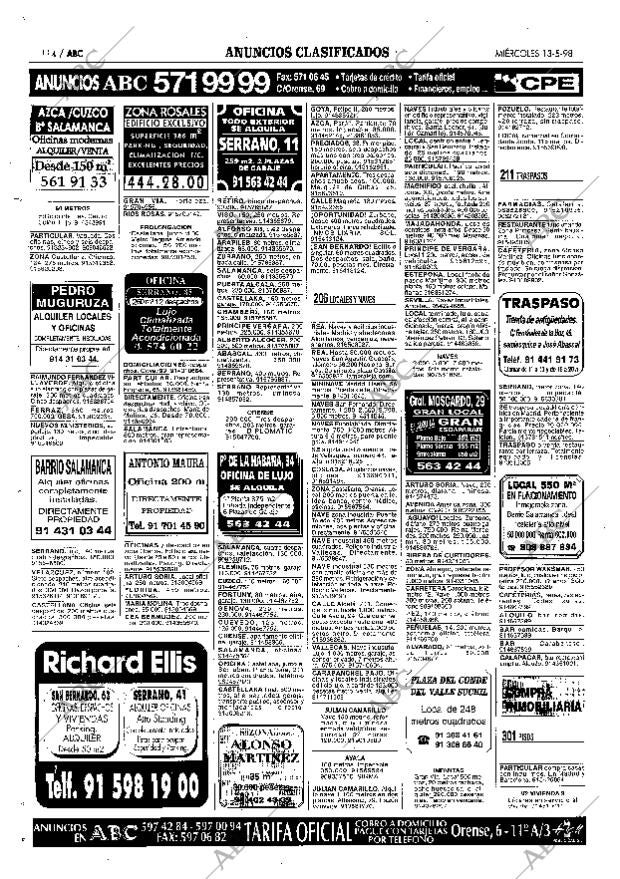 ABC MADRID 13-05-1998 página 114