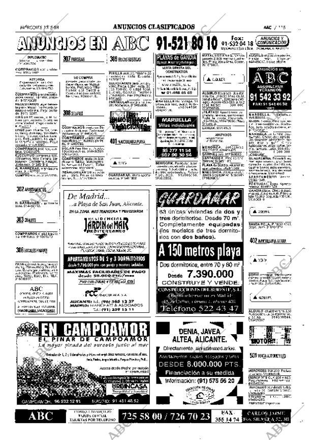 ABC MADRID 13-05-1998 página 115