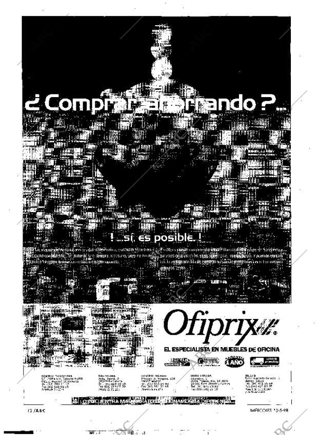 ABC MADRID 13-05-1998 página 12