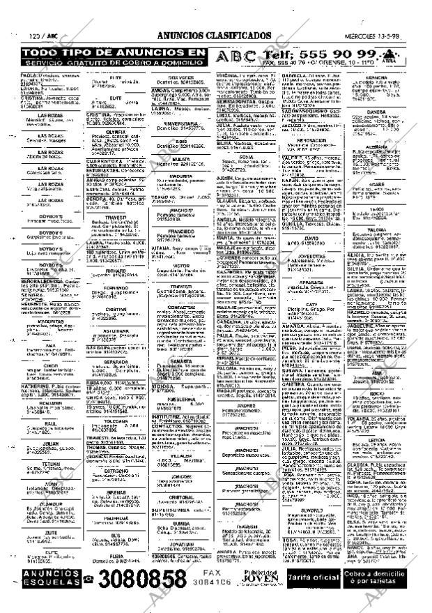 ABC MADRID 13-05-1998 página 120