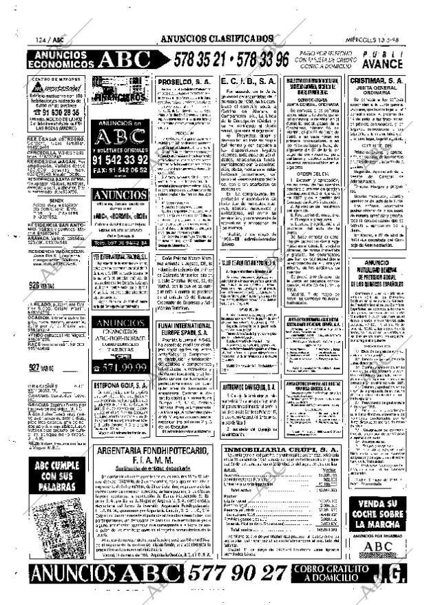 ABC MADRID 13-05-1998 página 124