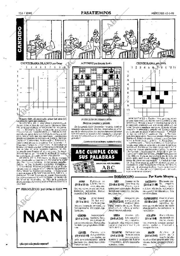 ABC MADRID 13-05-1998 página 126