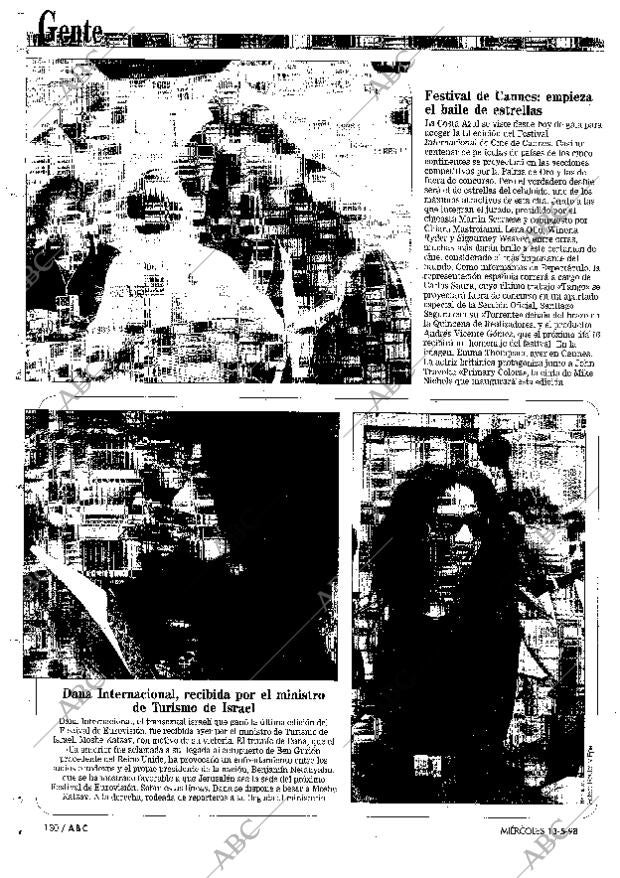 ABC MADRID 13-05-1998 página 130