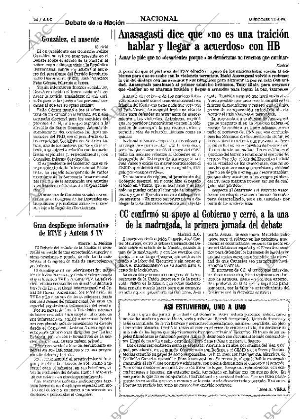 ABC MADRID 13-05-1998 página 24