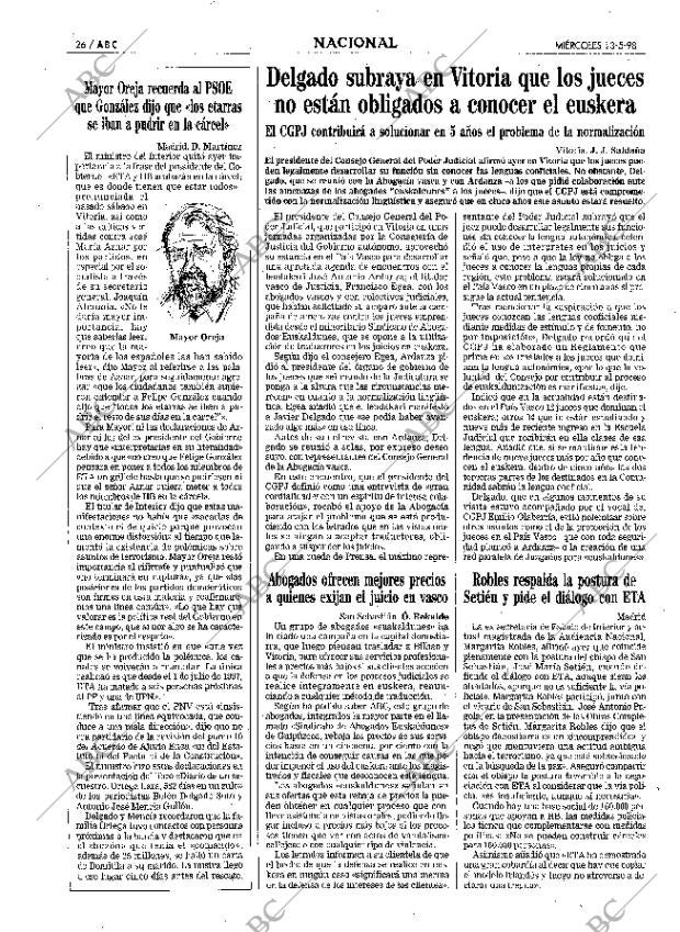 ABC MADRID 13-05-1998 página 26