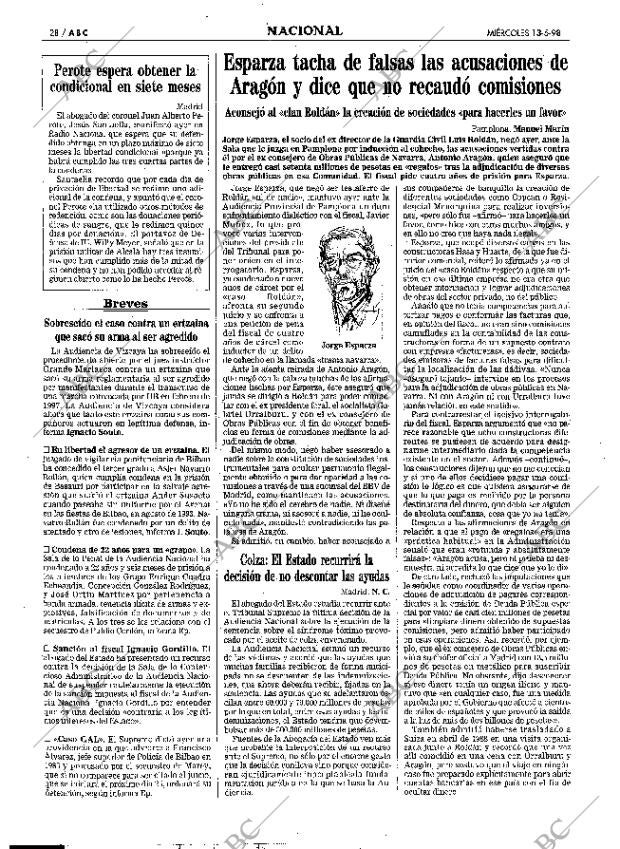 ABC MADRID 13-05-1998 página 28