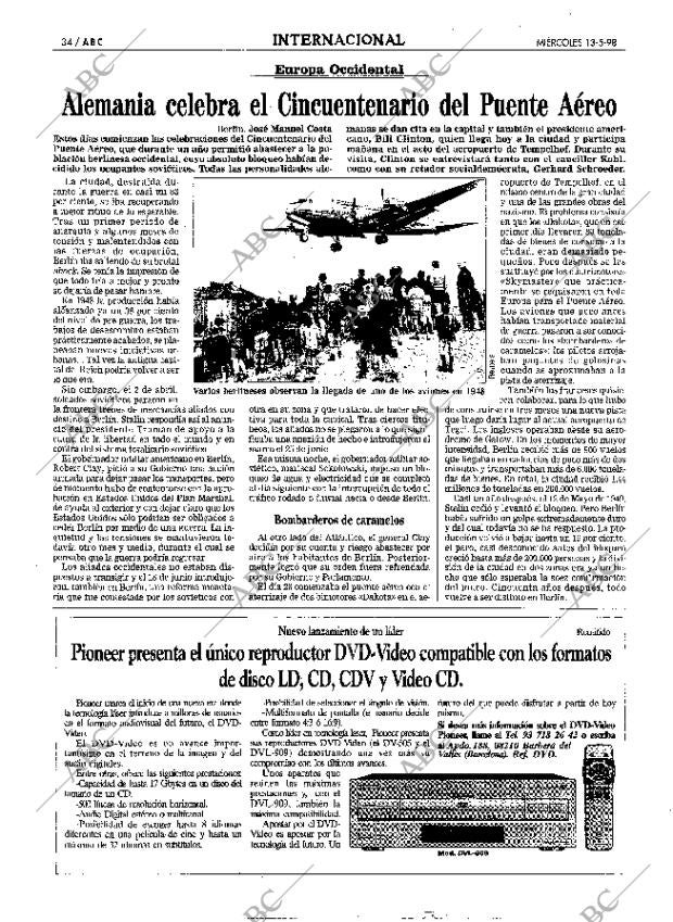 ABC MADRID 13-05-1998 página 34