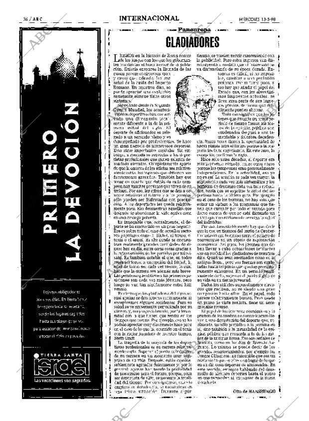 ABC MADRID 13-05-1998 página 36