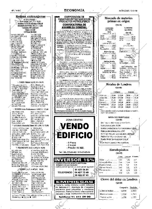 ABC MADRID 13-05-1998 página 48