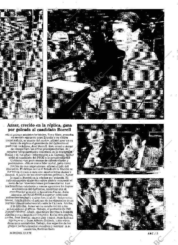ABC MADRID 13-05-1998 página 5