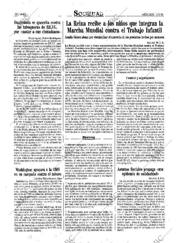 ABC MADRID 13-05-1998 página 52