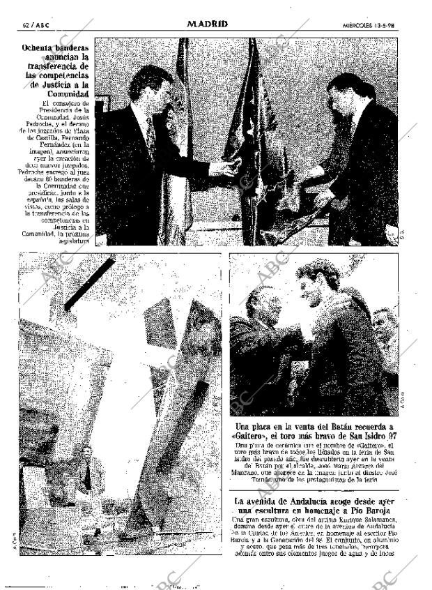 ABC MADRID 13-05-1998 página 62