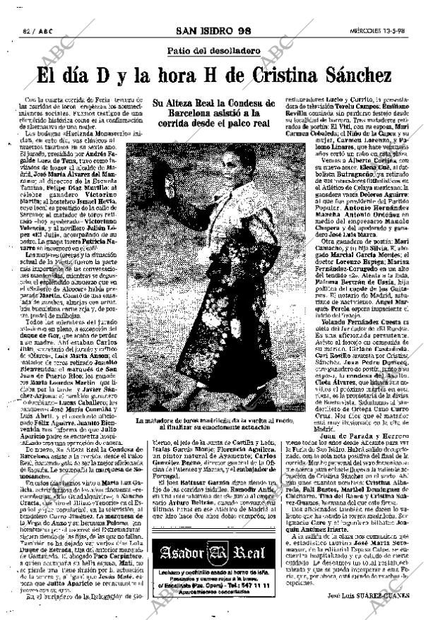 ABC MADRID 13-05-1998 página 82