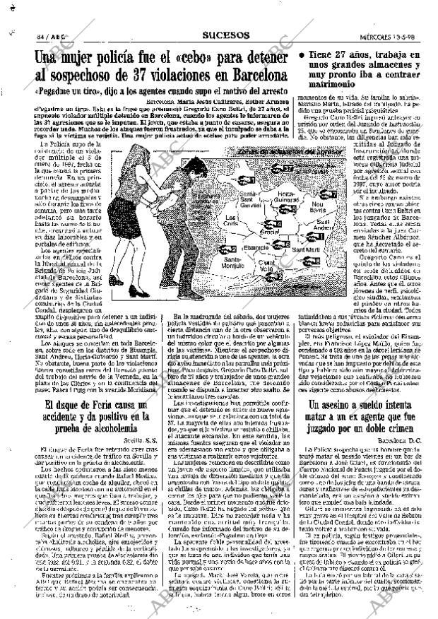 ABC MADRID 13-05-1998 página 84
