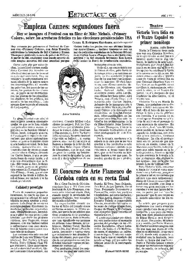 ABC MADRID 13-05-1998 página 91