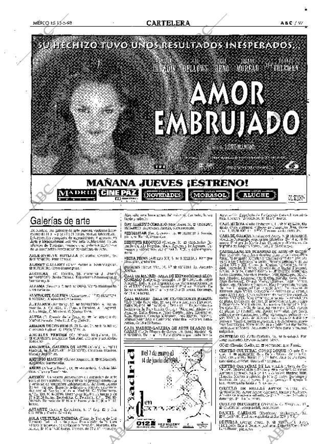 ABC MADRID 13-05-1998 página 97