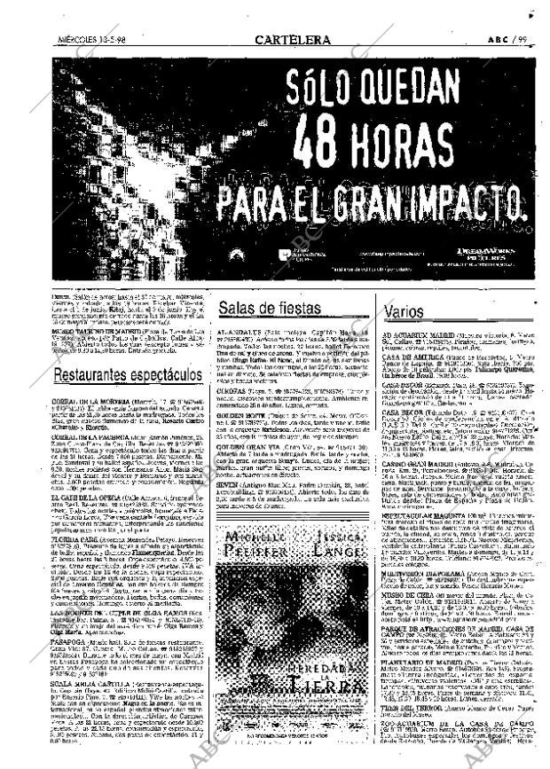ABC MADRID 13-05-1998 página 99