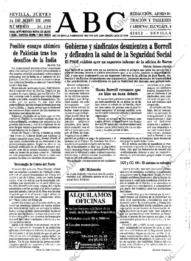 ABC SEVILLA 14-05-1998 página 17