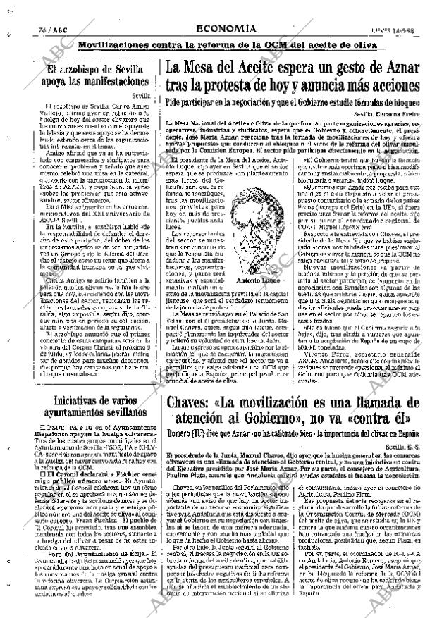 ABC SEVILLA 14-05-1998 página 76
